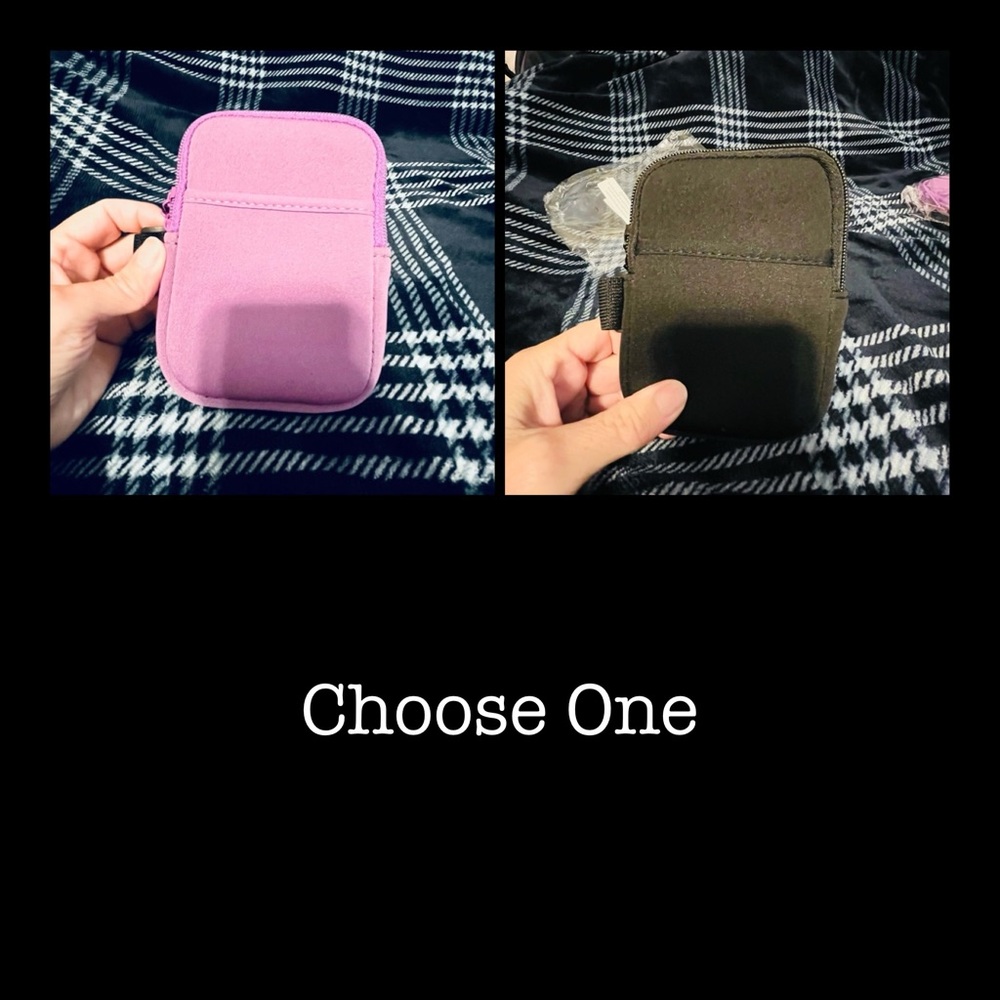 Bag For Tumbler (Black Or Purple)